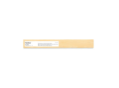 WESLEY 20. Regla de madera de pino con escala de 20 cm