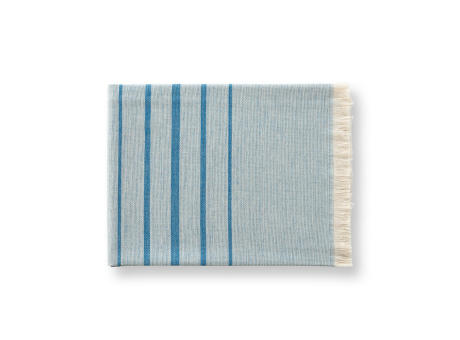 CAPLAN. Toalla multifuncional (260 g/m²) fabricada en algodón ligero y resistente (90%) y algodón reciclado (10%)