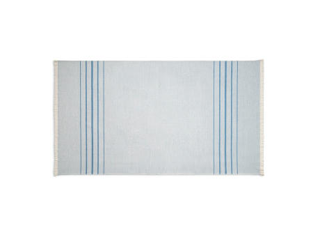 CAPLAN. Toalla multifuncional (260 g/m²) fabricada en algodón ligero y resistente (90%) y algodón reciclado (10%)