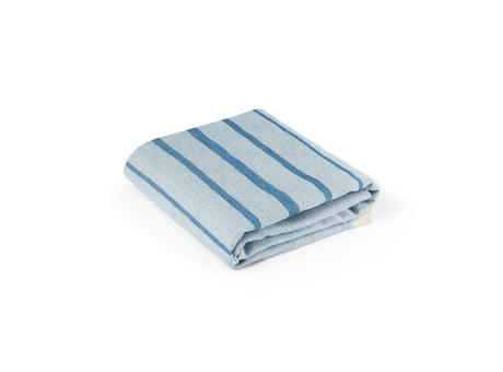 CAPLAN. Toalla multifuncional (260 g/m²) fabricada en algodón ligero y resistente (90%) y algodón reciclado (10%)