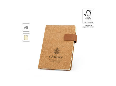 CAMUS A5. Agenda A5 de corcho