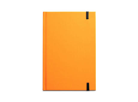 WATTERS. Cuaderno A5 en PU fluorescente con páginas rayadas