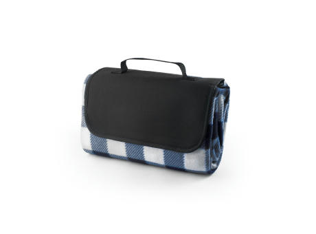 RILEY II. Manta de picnic con forro de EPE (180 g/m²) con estampado