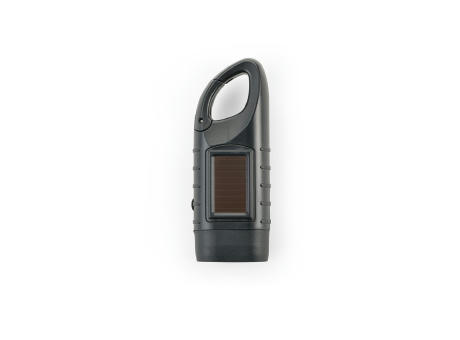 SOLARKY. Linterna compacta de ABS 0'5 W con 3 LED blancos y 90 lúmenes