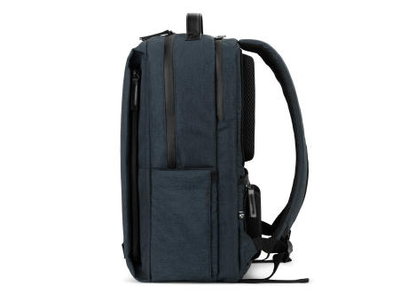 GLASGOW. Mochila para portátil (17") fabricada con poliéster reciclado 600D de alta densidad (20L)