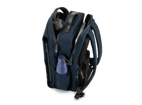 GLASGOW. Mochila para portátil (17") fabricada con poliéster reciclado 600D de alta densidad (20L)