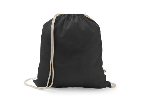 ISTANBUL. Mochila confeccionada en algodón reciclado (70%) y poliéster (30% rPET) (150 g/m²)