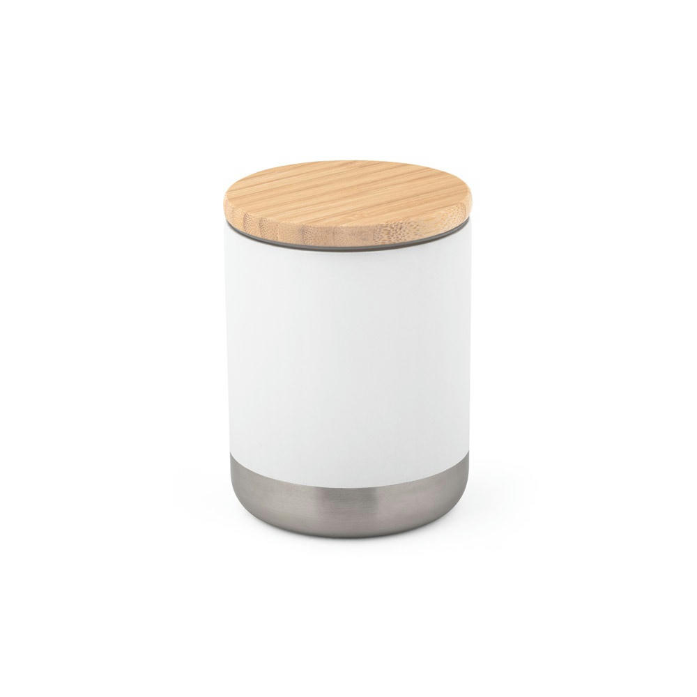 NORRE TUMBLER. Vaso de acero inoxidable (36% reciclado) con pared doble de insolacion 370 mL