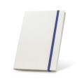 MILKY. Libreta A5 con tapa rígida en papel 100 % reciclado