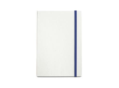 MILKY. Libreta A5 con tapa rígida en papel 100 % reciclado