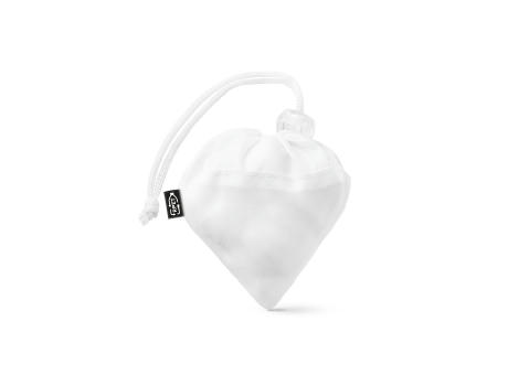 BOLZANO. Bolsa plegable fabricada en malla y poliéster reciclado 190T (100% rPET)