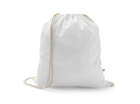 ISTANBUL. Mochila confeccionada en algodón reciclado (70%) y poliéster (30% rPET) (150 g/m²)