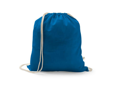 ISTANBUL. Mochila confeccionada en algodón reciclado (70%) y poliéster (30% rPET) (150 g/m²)