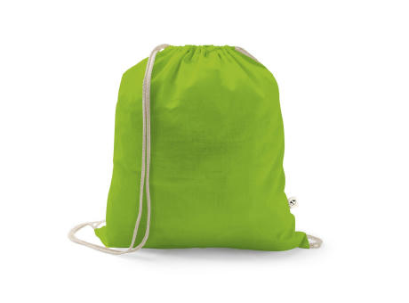 ISTANBUL. Mochila confeccionada en algodón reciclado (70%) y poliéster (30% rPET) (150 g/m²)