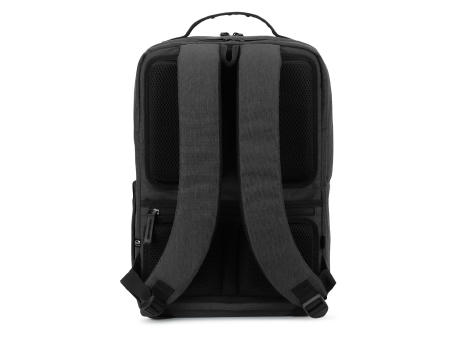 GLASGOW. Mochila para portátil (17") fabricada con poliéster reciclado 600D de alta densidad (20L)