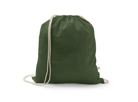 ISTANBUL. Mochila confeccionada en algodón reciclado (70%) y poliéster (30% rPET) (150 g/m²)