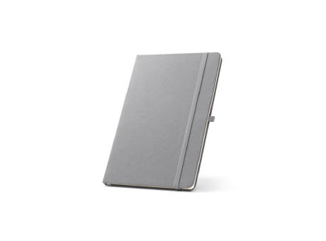 ANNE. Cuaderno A5 en poliéster reciclado (100% rPET) con páginas a rayas