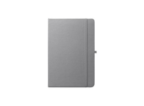 ANNE. Cuaderno A5 en poliéster reciclado (100% rPET) con páginas a rayas