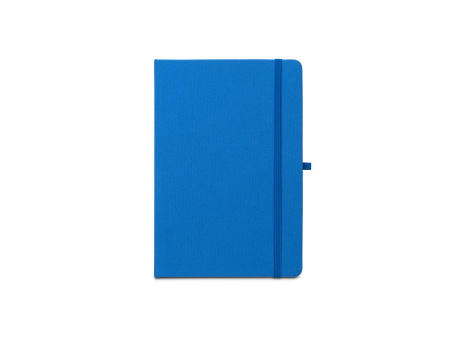 ANNE. Cuaderno A5 en poliéster reciclado (100% rPET) con páginas a rayas