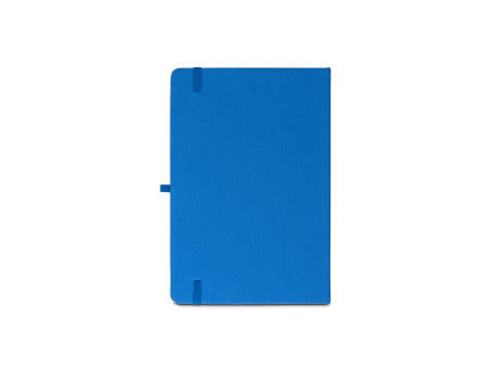 ANNE. Cuaderno A5 en poliéster reciclado (100% rPET) con páginas a rayas