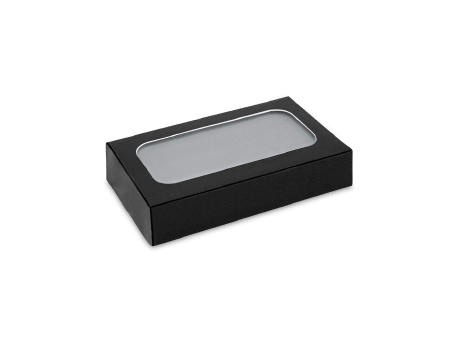 CASSINI. Power bank 4'000 mAh con cargador inalámbrico de 5W, fabricado en aluminio reciclado (100% rAL)