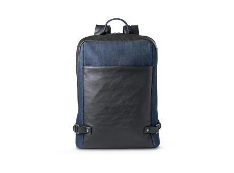 DIVERGENT BACKPACK I. Mochila para portátil de hasta 15.6'' en tejido vaquero y PU