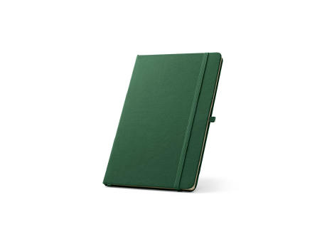 ANNE. Cuaderno A5 en poliéster reciclado (100% rPET) con páginas a rayas