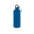KELCE. Botella de acero inoxidable de pared simple con mosquetón de 550 ml