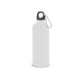 KELCE. Botella de acero inoxidable de pared simple con mosquetón de 550 ml