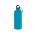 KELCE. Botella de acero inoxidable de pared simple con mosquetón de 550 ml