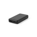 SHERYL. Batería externa de 4'000 mAh en ABS reciclado (100% rABS)