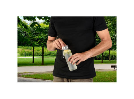 RIO rPET. Botella de PET reciclado (100% rPET) con acabado mate 600 ml