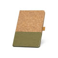 KLEE. Cuaderno A5 de corcho y lino con hojas rayadas