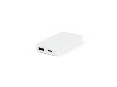 SHERYL. Batería externa de 4'000 mAh en ABS reciclado (100% rABS)