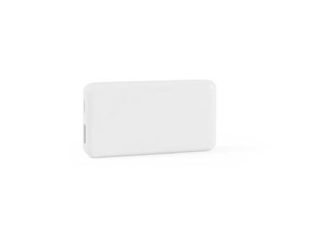 SHERYL. Batería externa de 4'000 mAh en ABS reciclado (100% rABS)