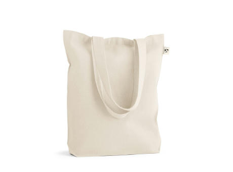 GIRONA. Bolsa de algodón (50%), algodón reciclado (30%) y poliéster (20% rPET) (220 g/m²)