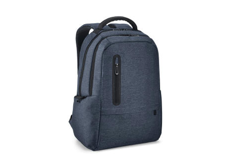 RE-BOSTON. Mochila para portátil de nailon reciclado resistente al agua 2Tone con compartimento 210D