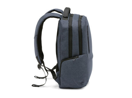 RE-BOSTON. Mochila para portátil de nailon reciclado resistente al agua 2Tone con compartimento 210D
