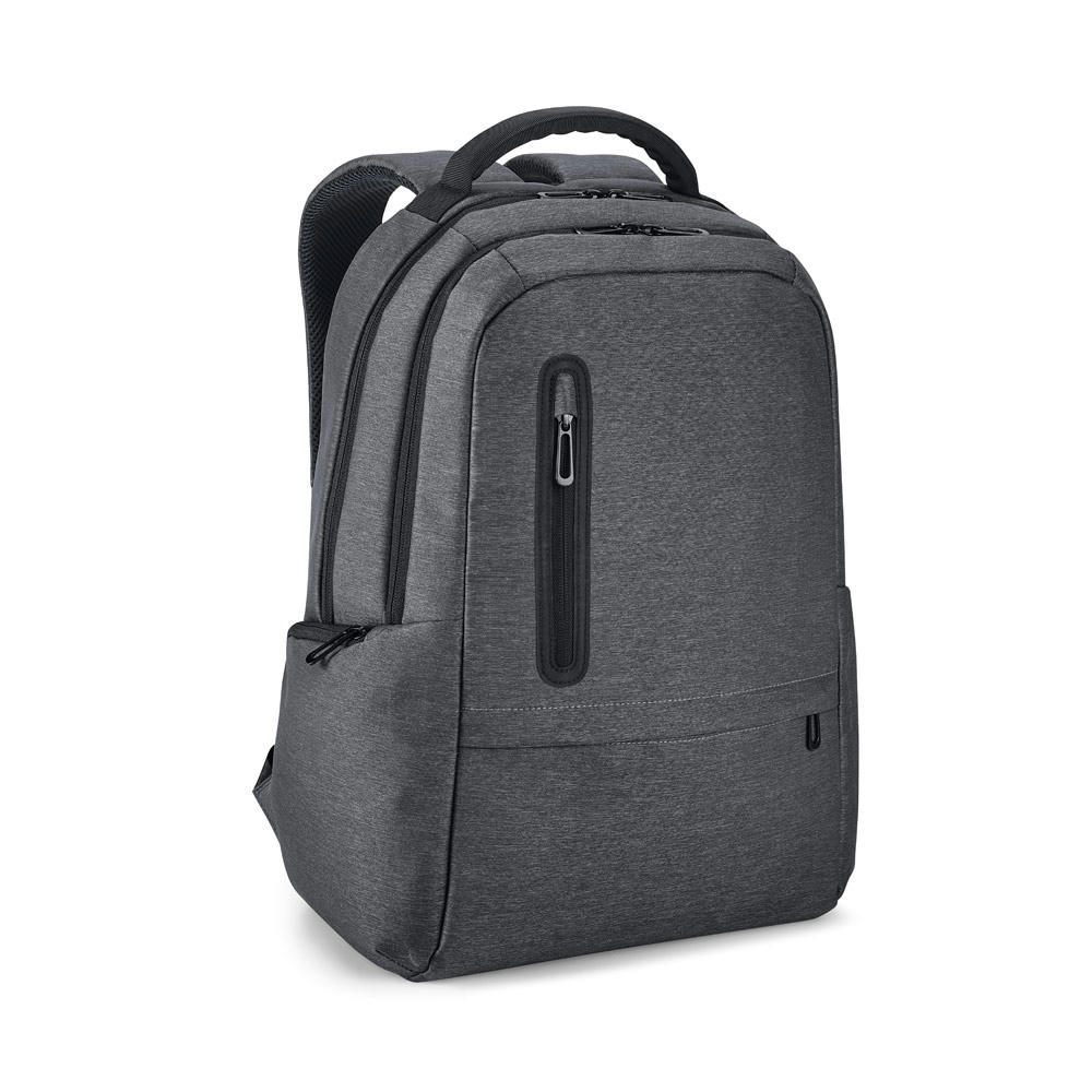 RE-BOSTON. Mochila para portátil de nailon reciclado resistente al agua 2Tone con compartimento 210D