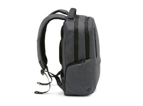 RE-BOSTON. Mochila para portátil de nailon reciclado resistente al agua 2Tone con compartimento 210D