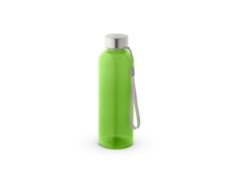 ENDERS M. Botella PET reciclado (100% rPET) con acabado translúcido brillante 600 ml