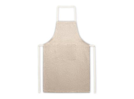 ZIMBRO. Delantal con algodón reciclado (140 g/m²)