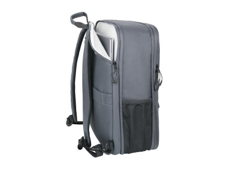 TROIKA Laptop-Rucksack BLUE CYCLE EXPANDABLE