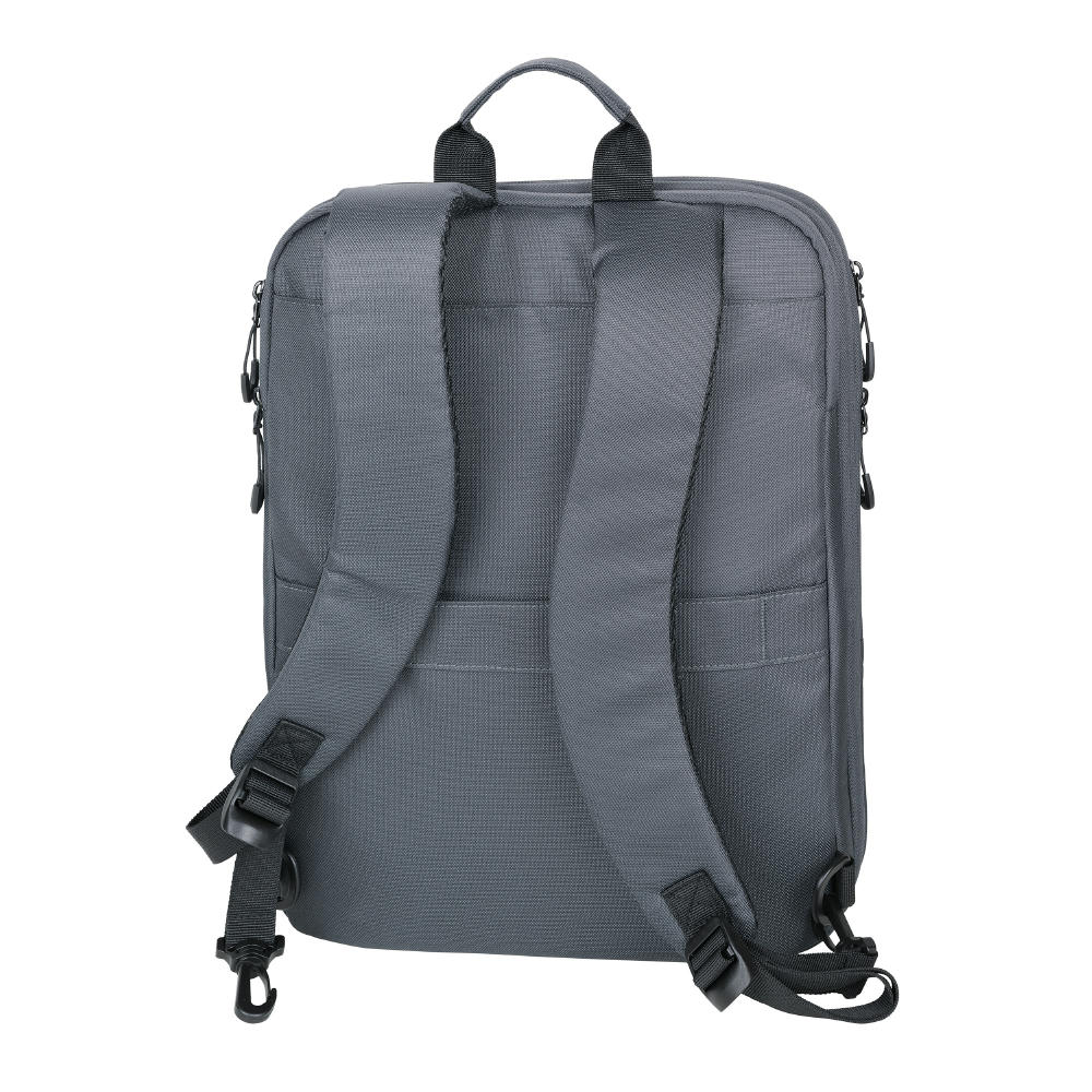 TROIKA Laptop-Rucksack BLUE CYCLE EXPANDABLE