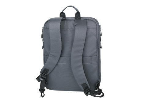 TROIKA Laptop-Rucksack BLUE CYCLE EXPANDABLE