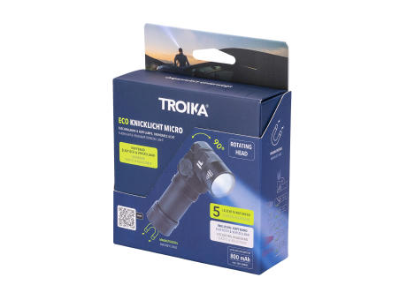 TROIKA Taschenlampe ECO KNICKLICHT MICRO