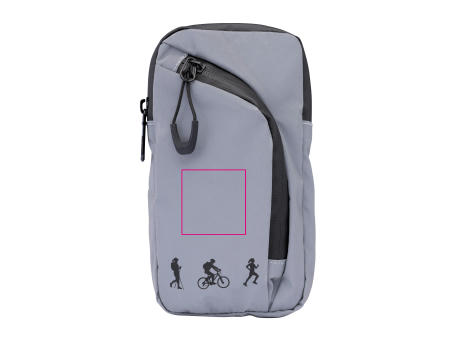 TROIKA Handy Umhängetasche REFLACTIVE SMARTBAG