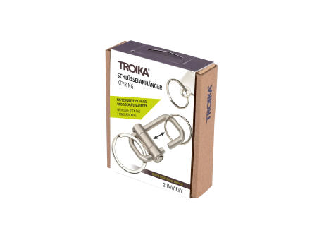 TROIKA Schlüsselanhänger 2-WAY KEY