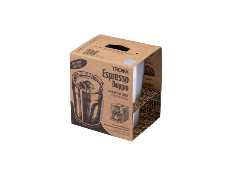 TROIKA Thermobecher ESPRESSO DOPPIO