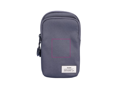 TROIKA Smartphone Umhängetasche BLUE CYCLE SMARTBAG